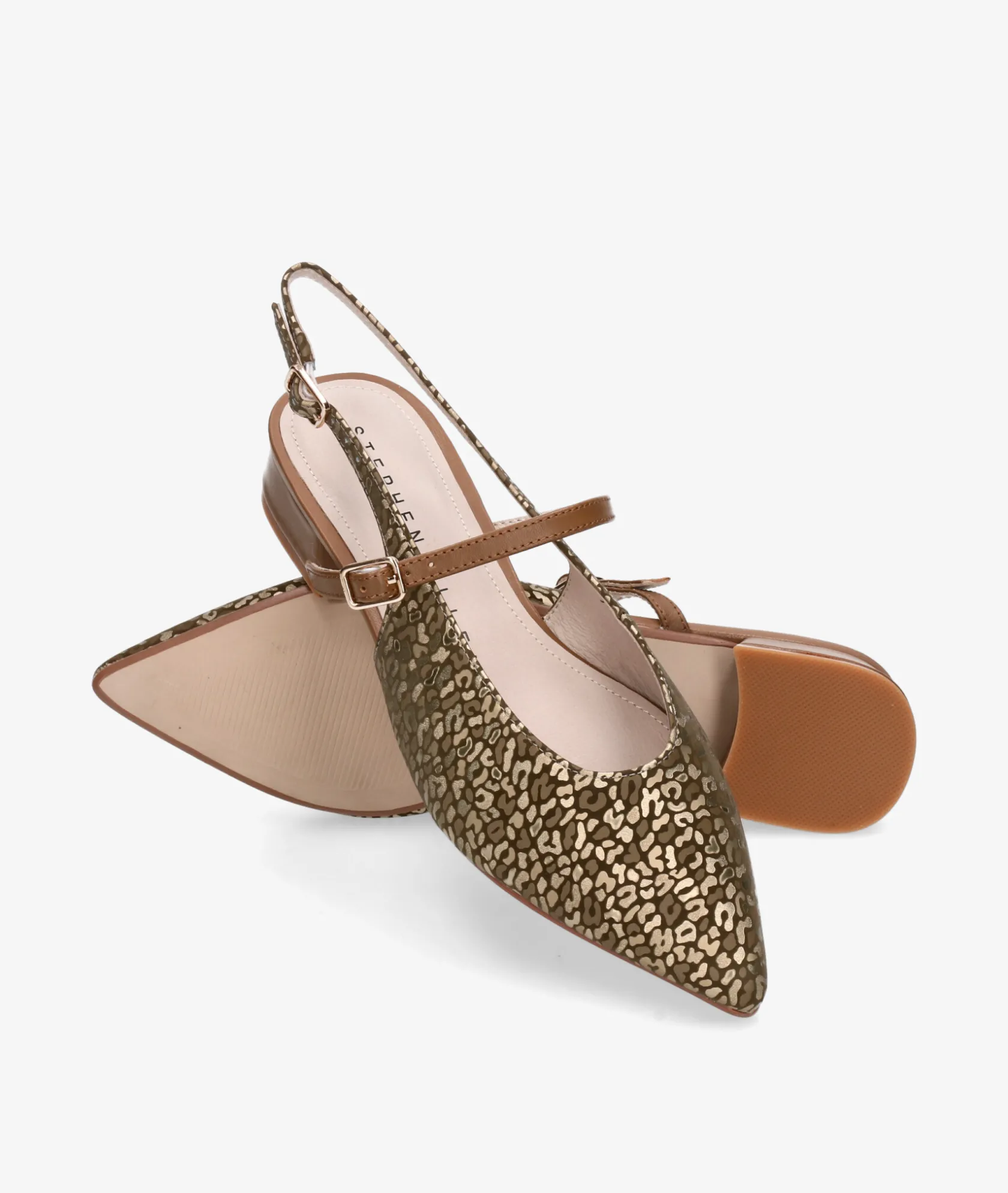 Mujer Stephen Allen Zapatos de vestir LAUR-29 K19123-63 en topo