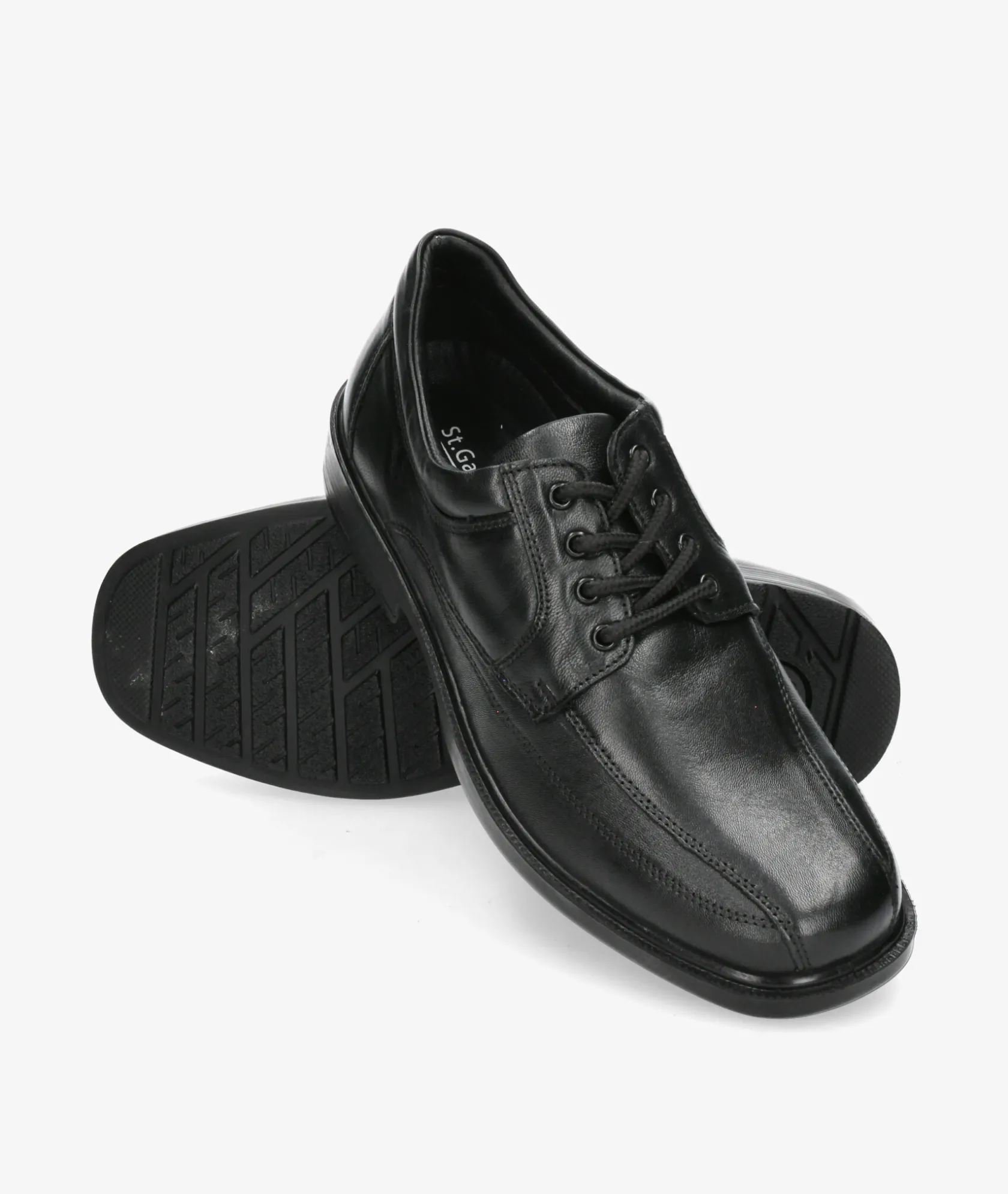 Hombre St Gallen Zapatos de vestir St. Gallen CLASS-01 en negro