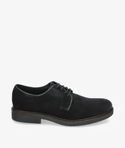Hombre Traveris Zapatos de vestir 28751 en serraje azul