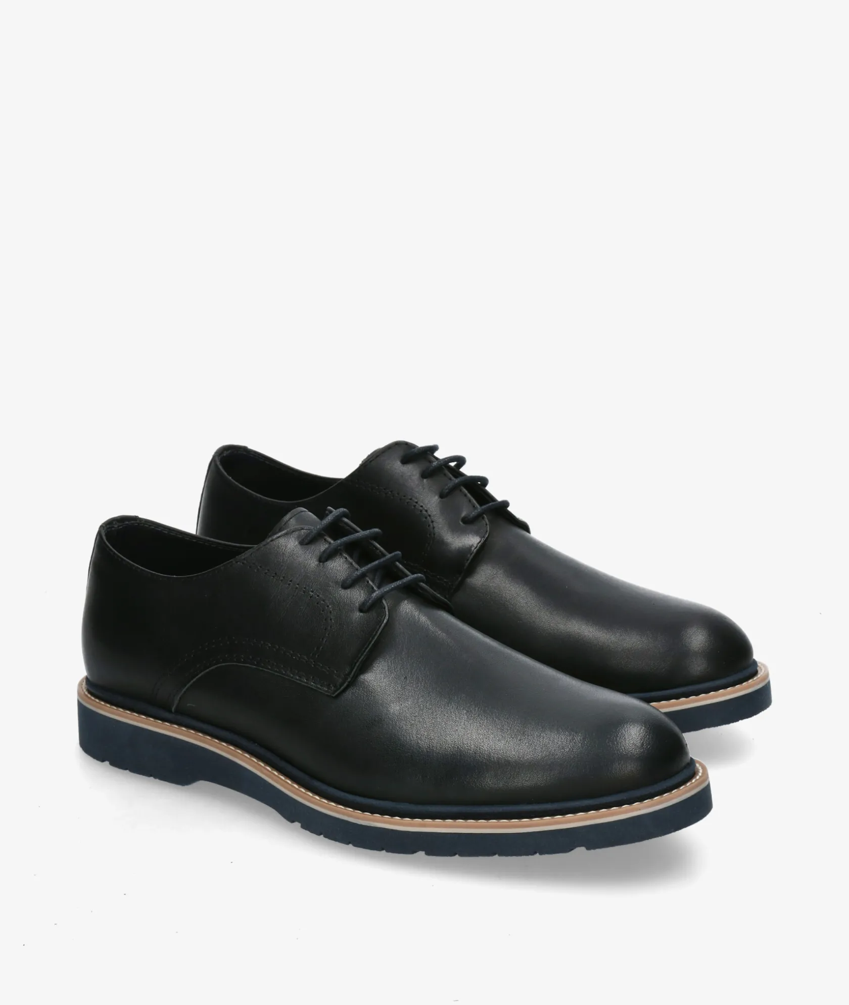 Hombre Traveris Zapatos de vestir 30807 en negro