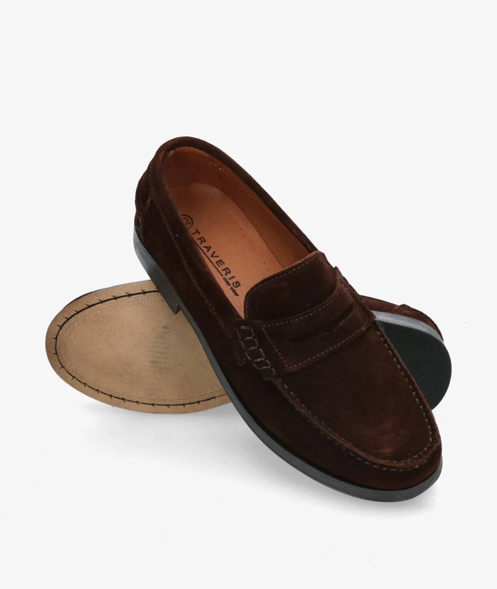 Hombre Traveris Zapatos de vestir 93000 en serraje