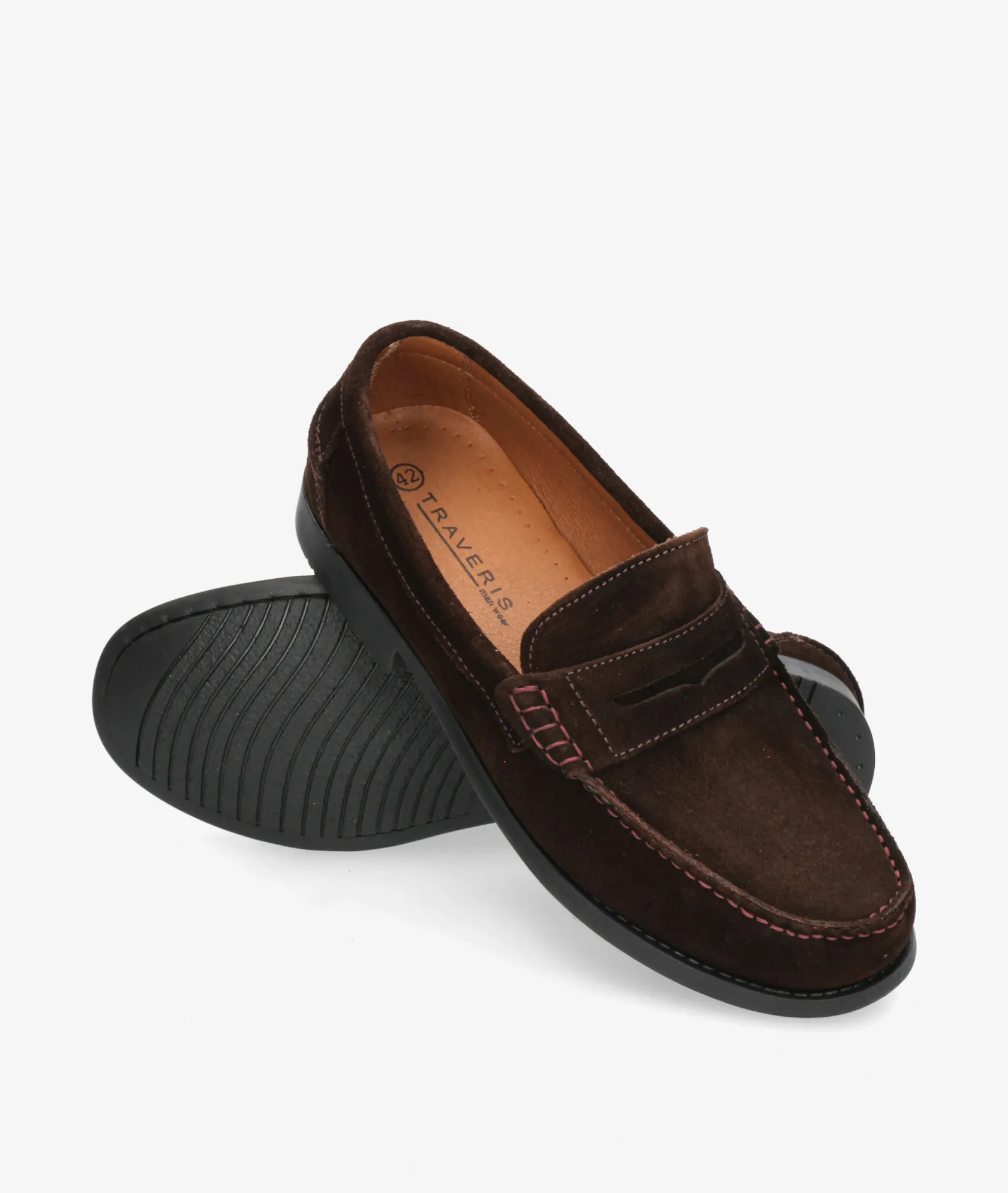 Hombre Traveris Zapatos de vestir 93000 en serraje