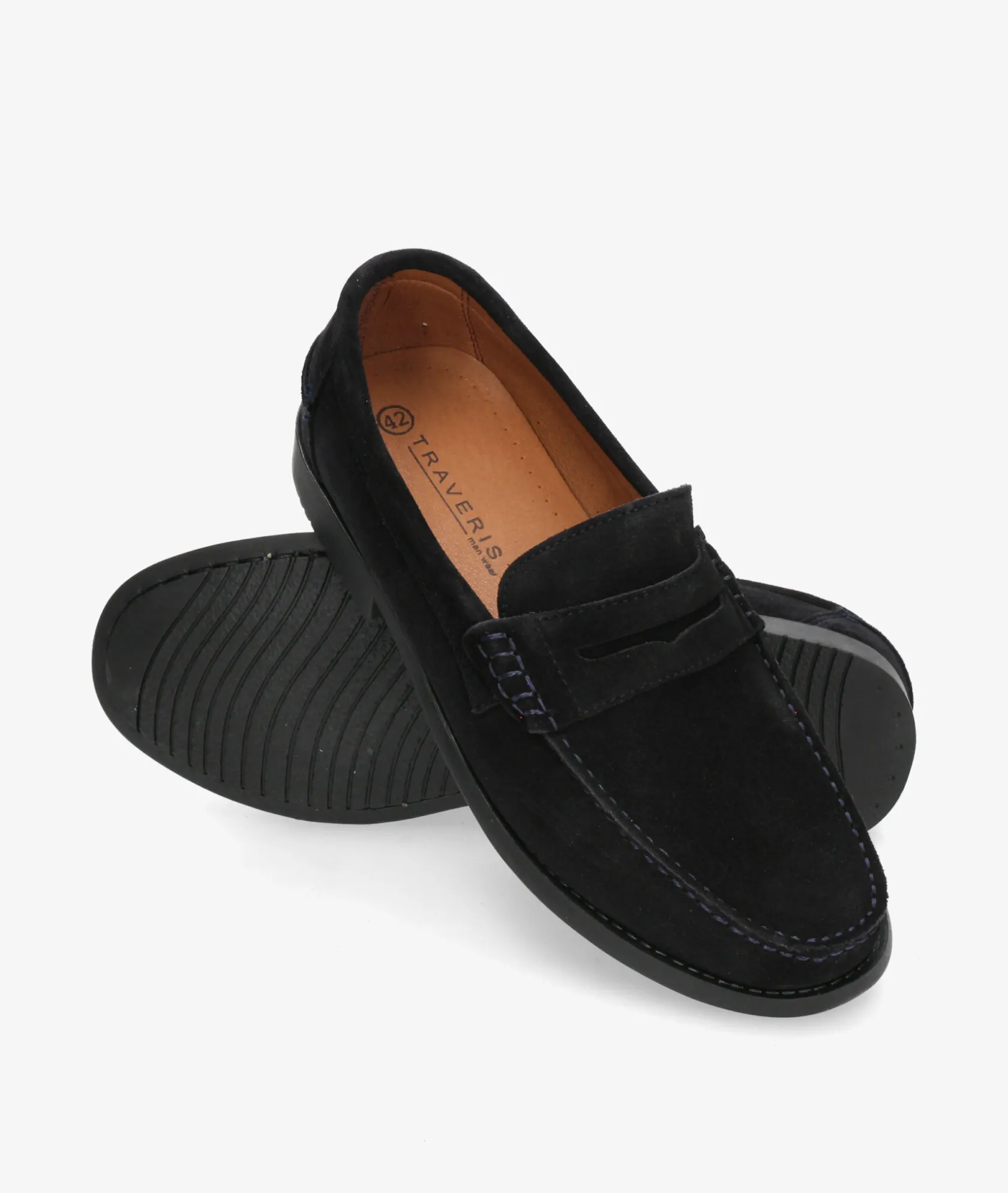 Hombre Traveris Zapatos de vestir 93000 en serraje