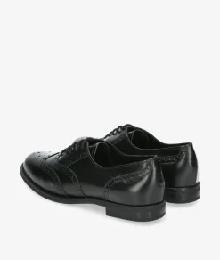 Mujer Funny Lola Zapatos inglés 1109 en negro