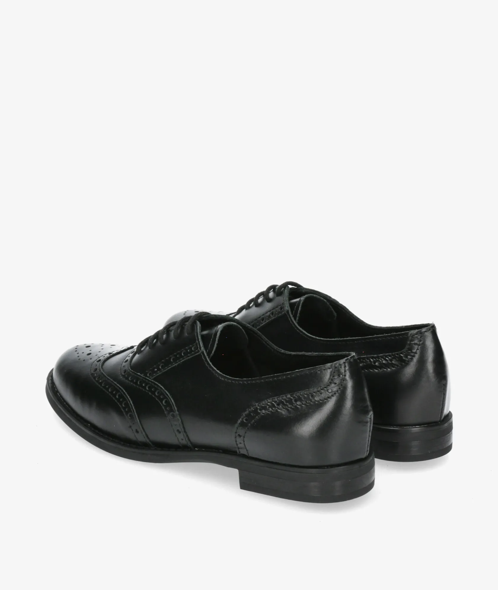 Mujer Funny Lola Zapatos inglés 1109 en negro