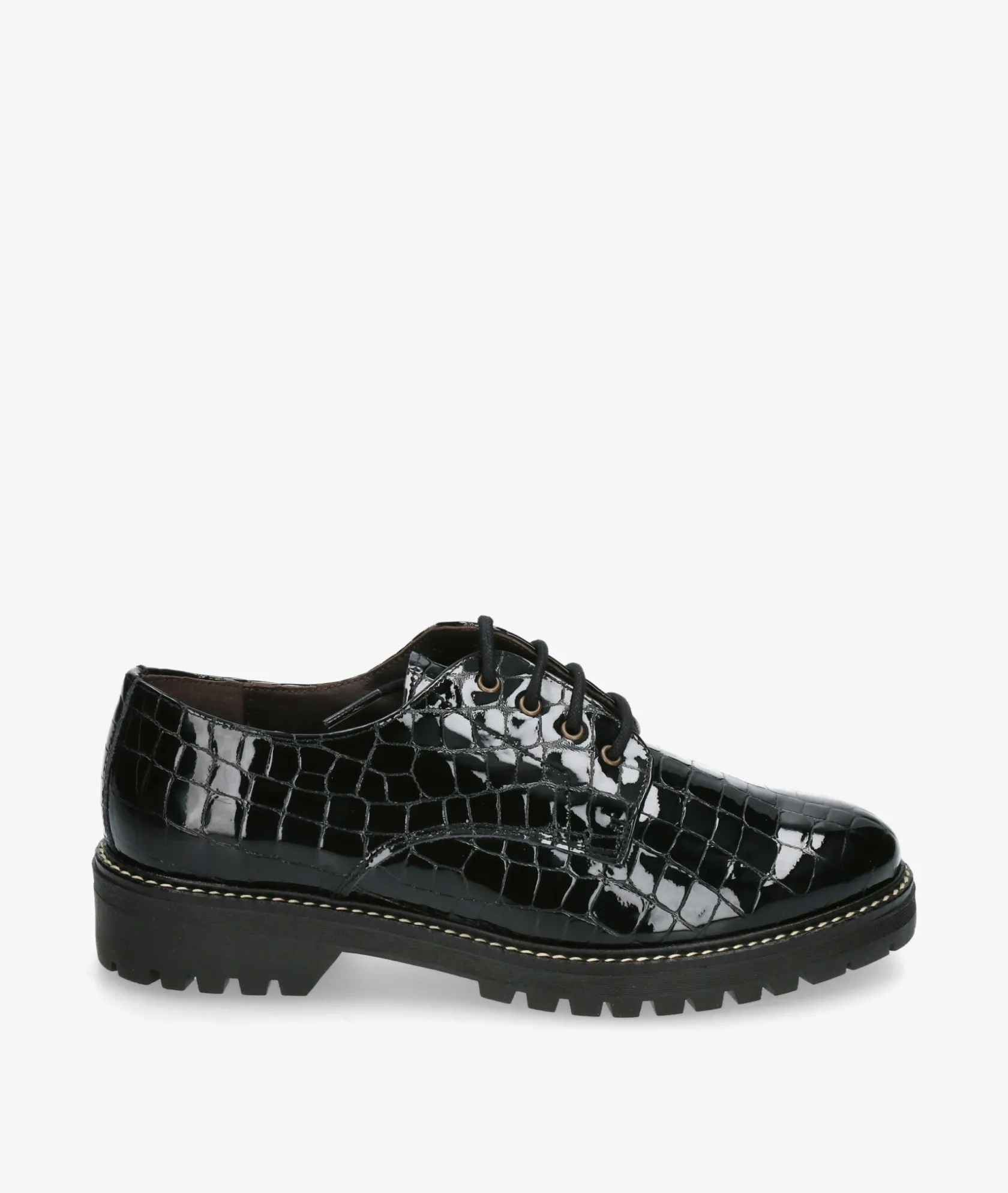 Mujer Kénnebec Zapatos inglés 684 en charol