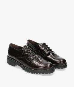 Mujer Kénnebec Zapatos inglés 684 en coco