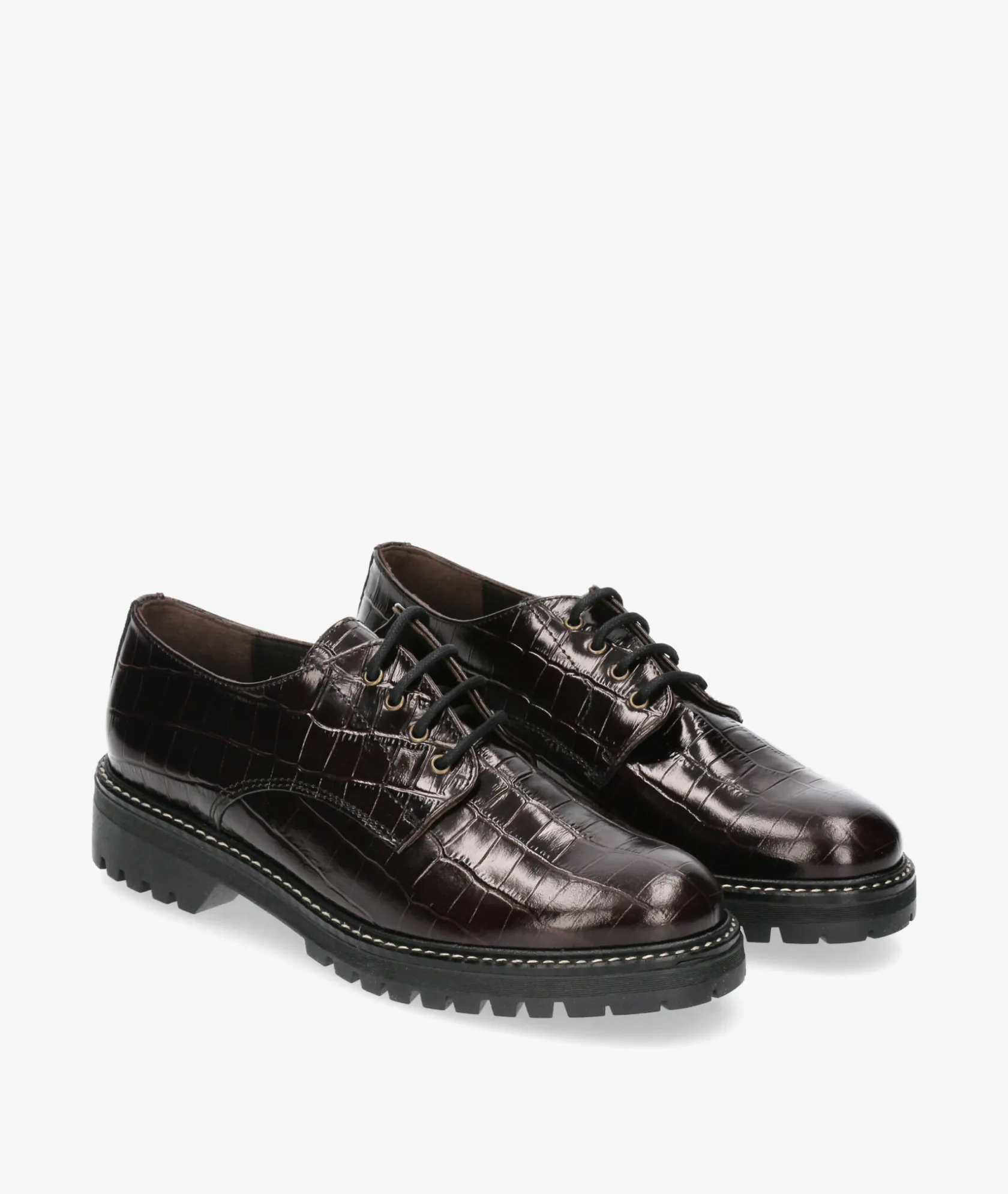 Mujer Kénnebec Zapatos inglés 684 en coco