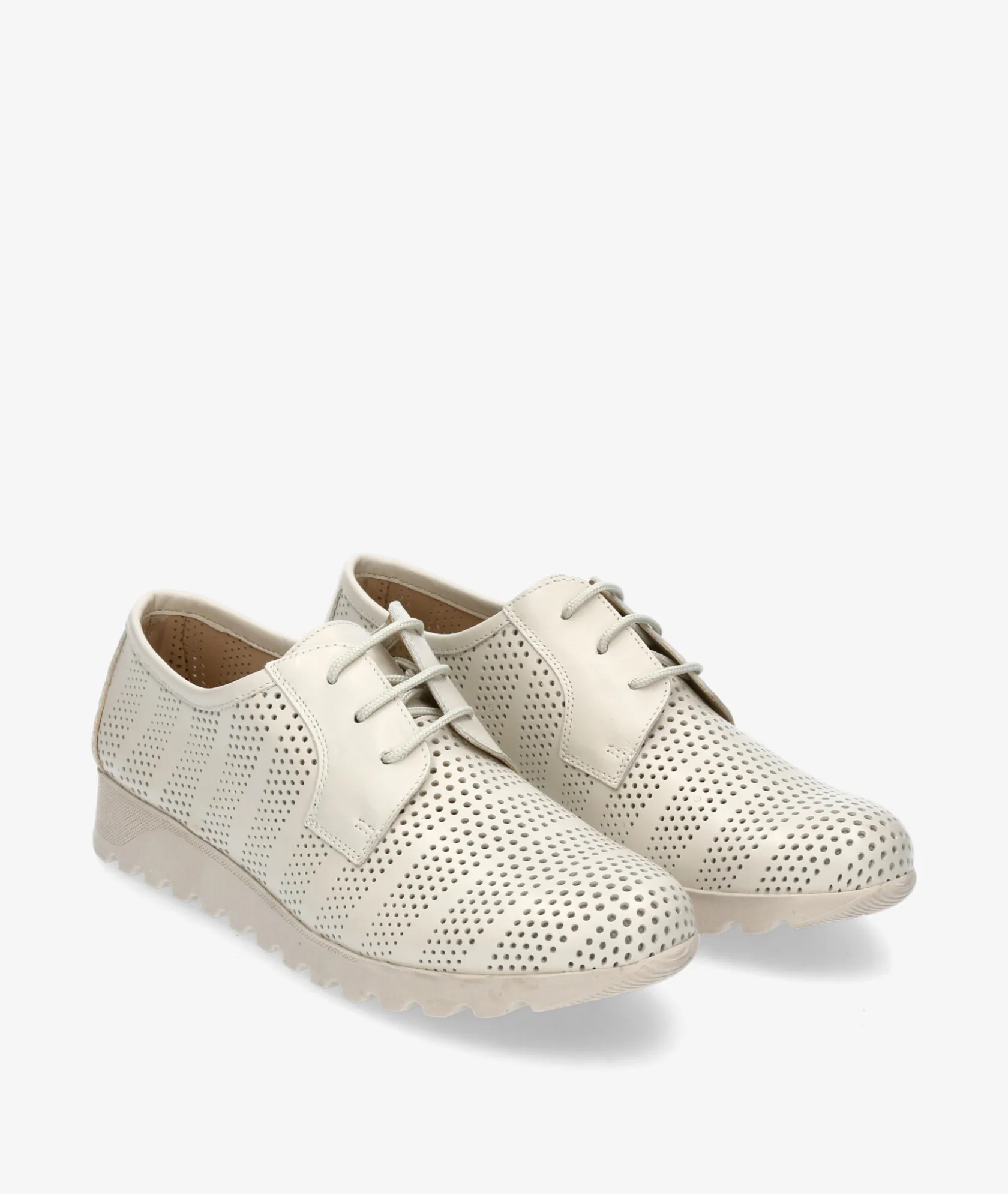 Mujer Kénnebec Zapatos inglés 8210 PICADO TAIPAN en hueso