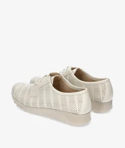 Mujer Kénnebec Zapatos inglés 8210 PICADO TAIPAN en hueso