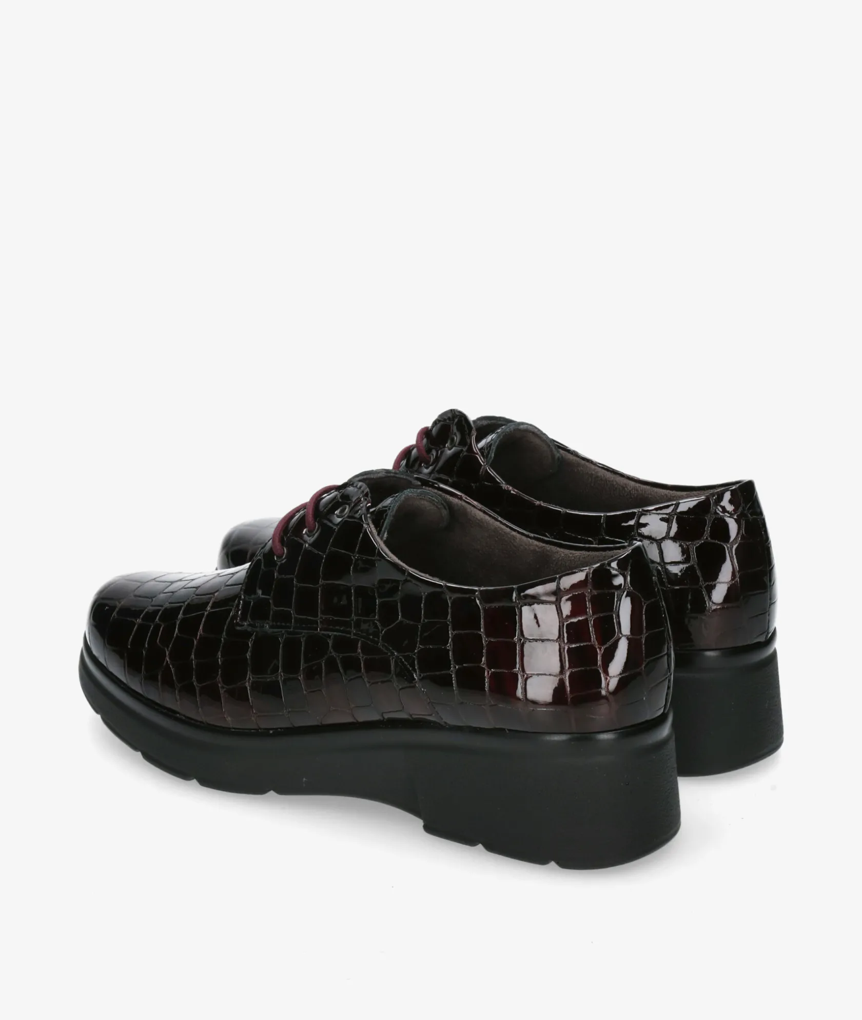 Mujer Pitillos Zapatos inglés 10751 en coco