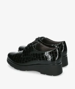 Mujer Pitillos Zapatos inglés 10751 en coco