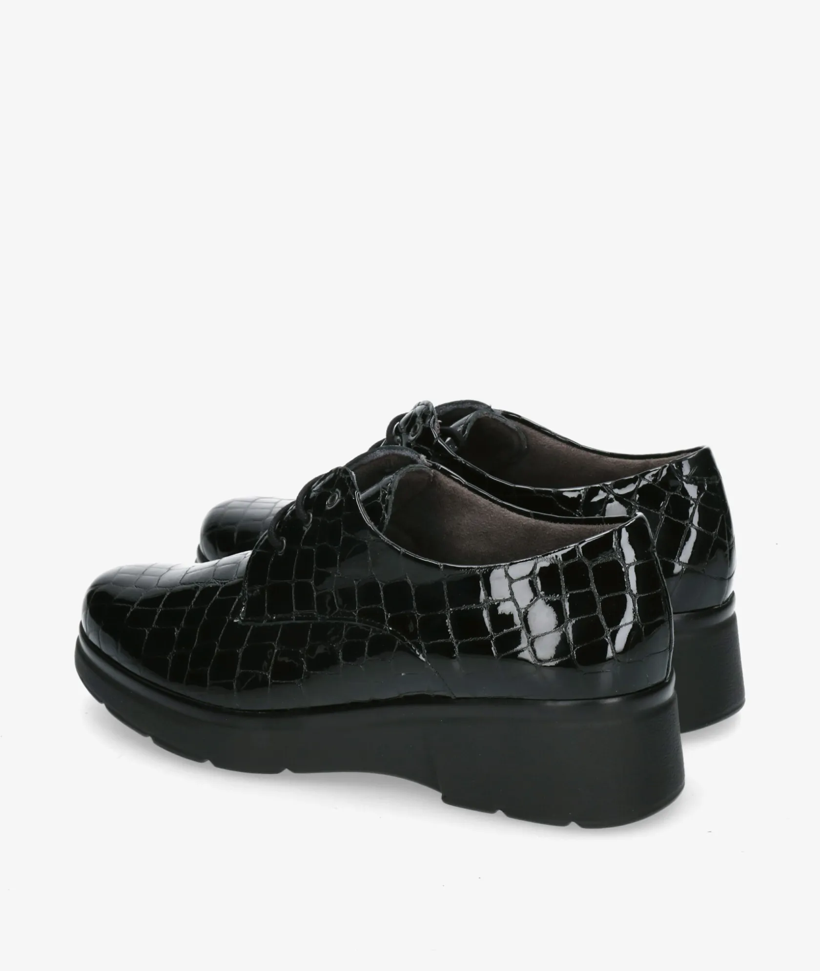 Mujer Pitillos Zapatos inglés 10751 en coco