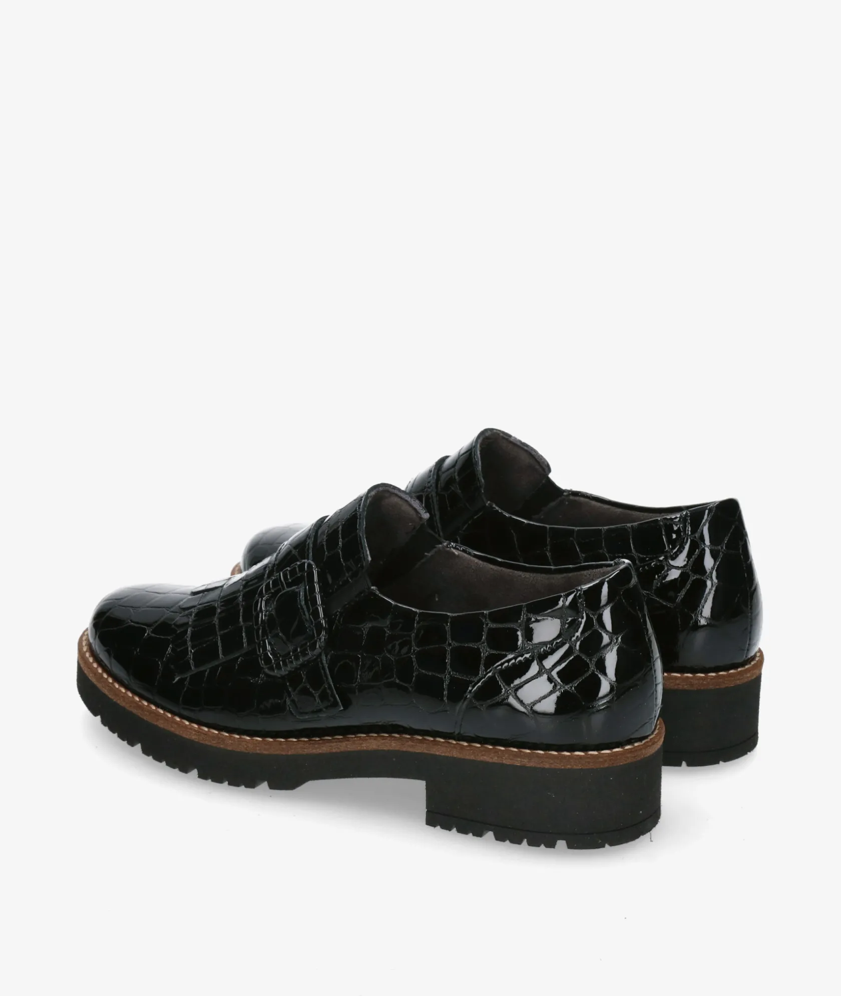 Mujer Pitillos Zapatos 10772 en charol