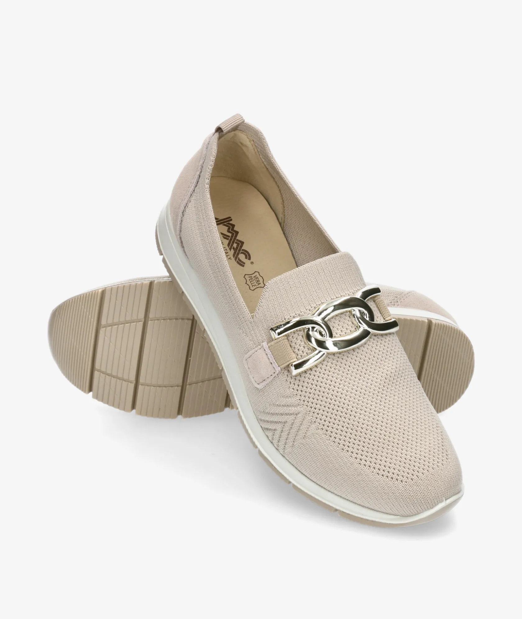 Mujer Imac Zapatos planos 106040 en beige