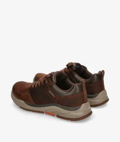 Hombre Skechers Zapatos 210021 en cuero
