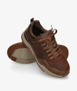 Hombre Skechers Zapatos 210021 en cuero
