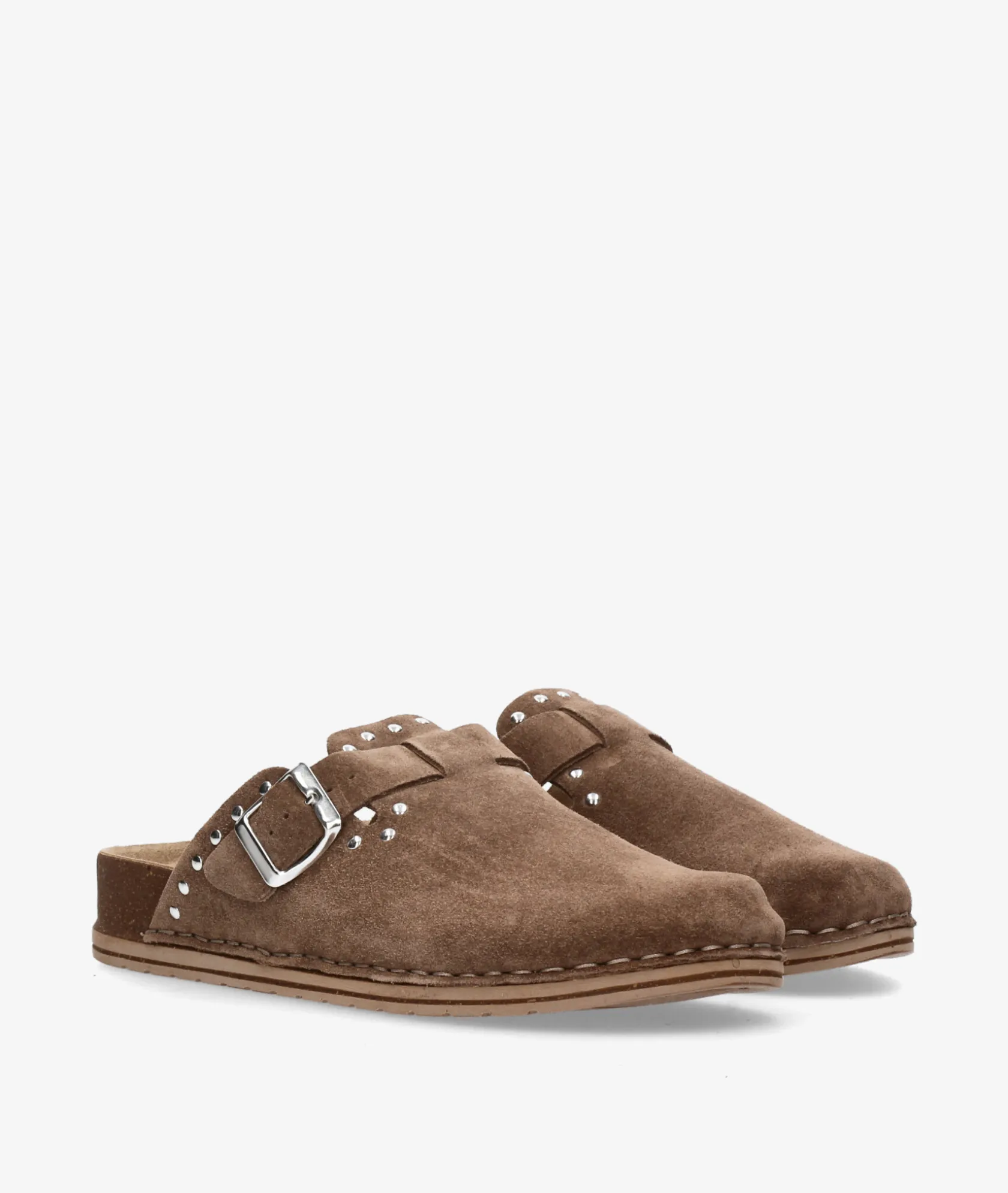 Mujer Walk & Fly Zapatos Walk & Fly 7447-50561 en serraje taupe