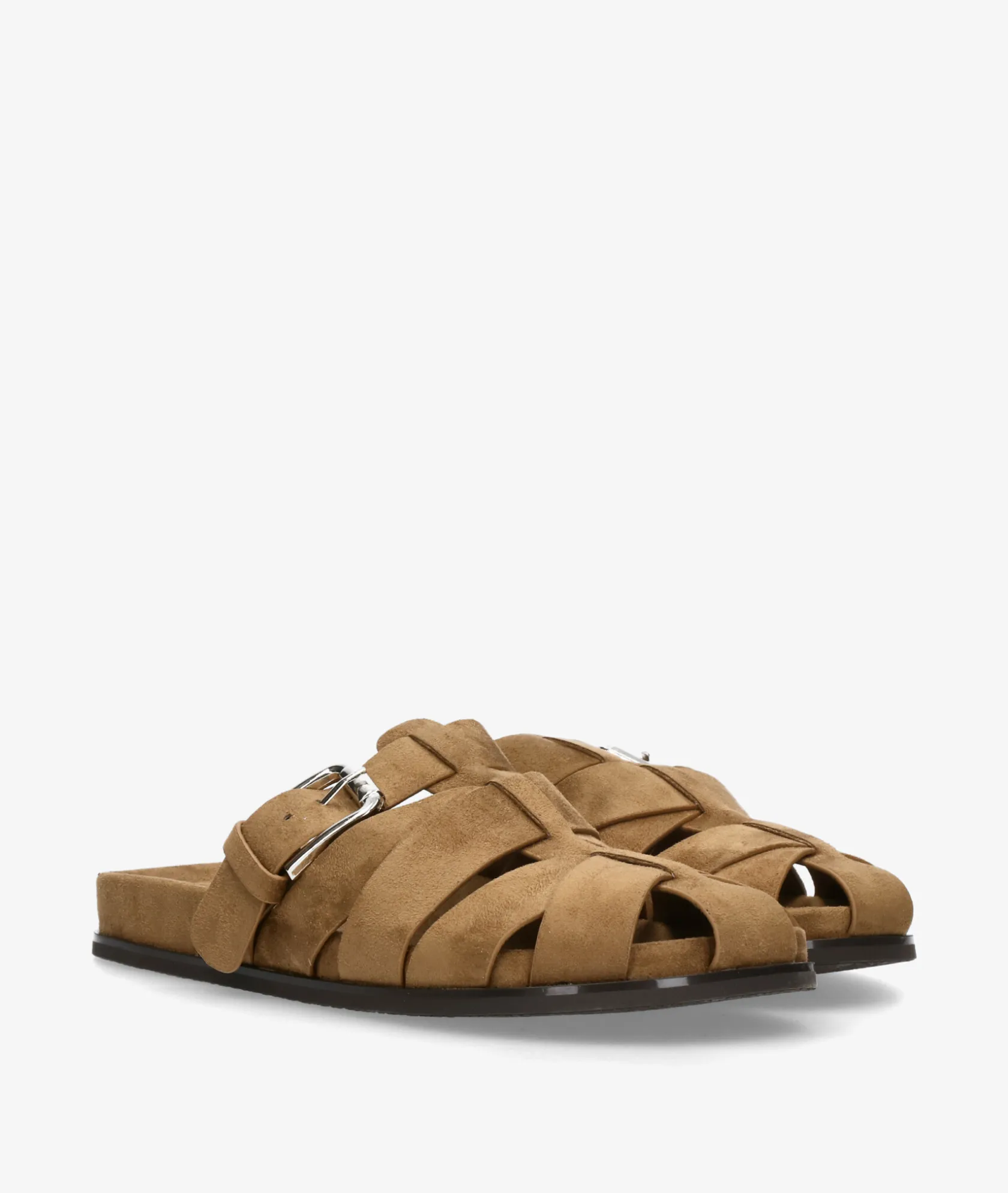 Mujer pabloochoa.shoes Zuecos CORINA M6412 en camel
