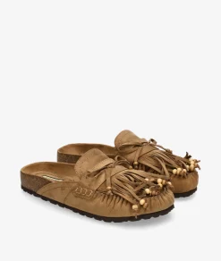 Mujer pabloochoa.shoes Zuecos CORINA M6000 en camel
