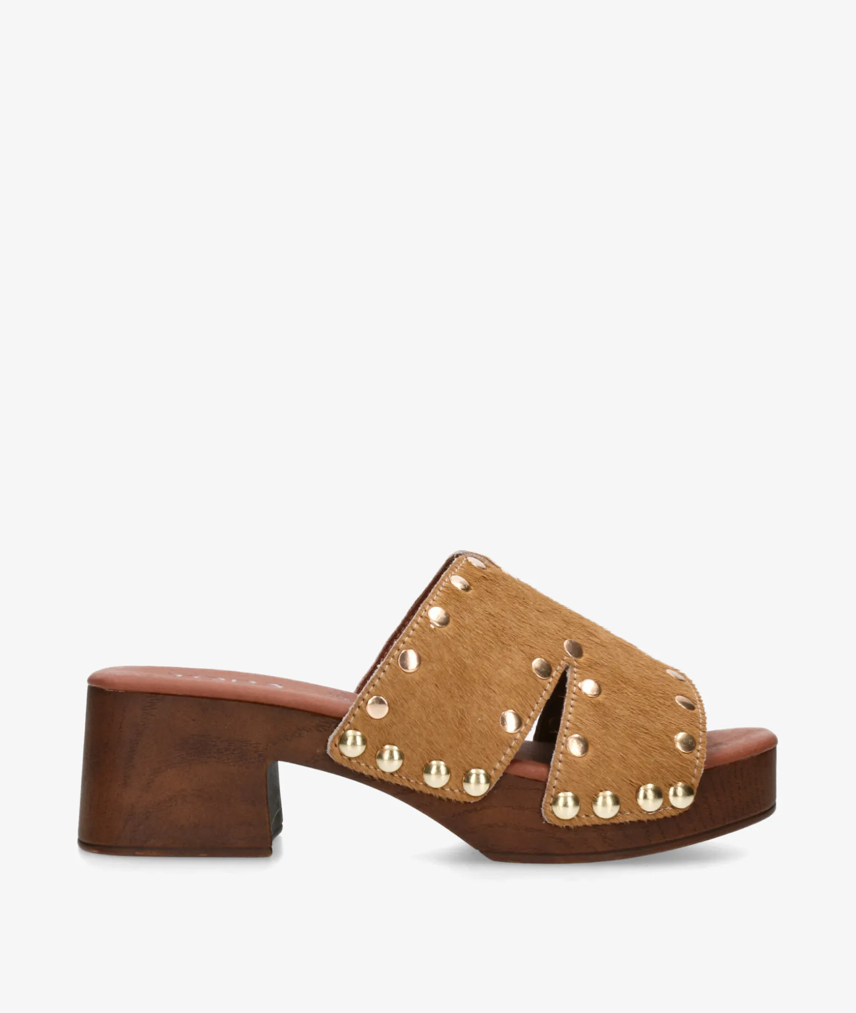Mujer pabloochoa.shoes Zuecos SF1637 en camel