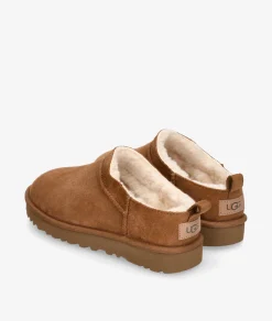 Mujer UGG Zuecos CLASSIC MICRO en cuero